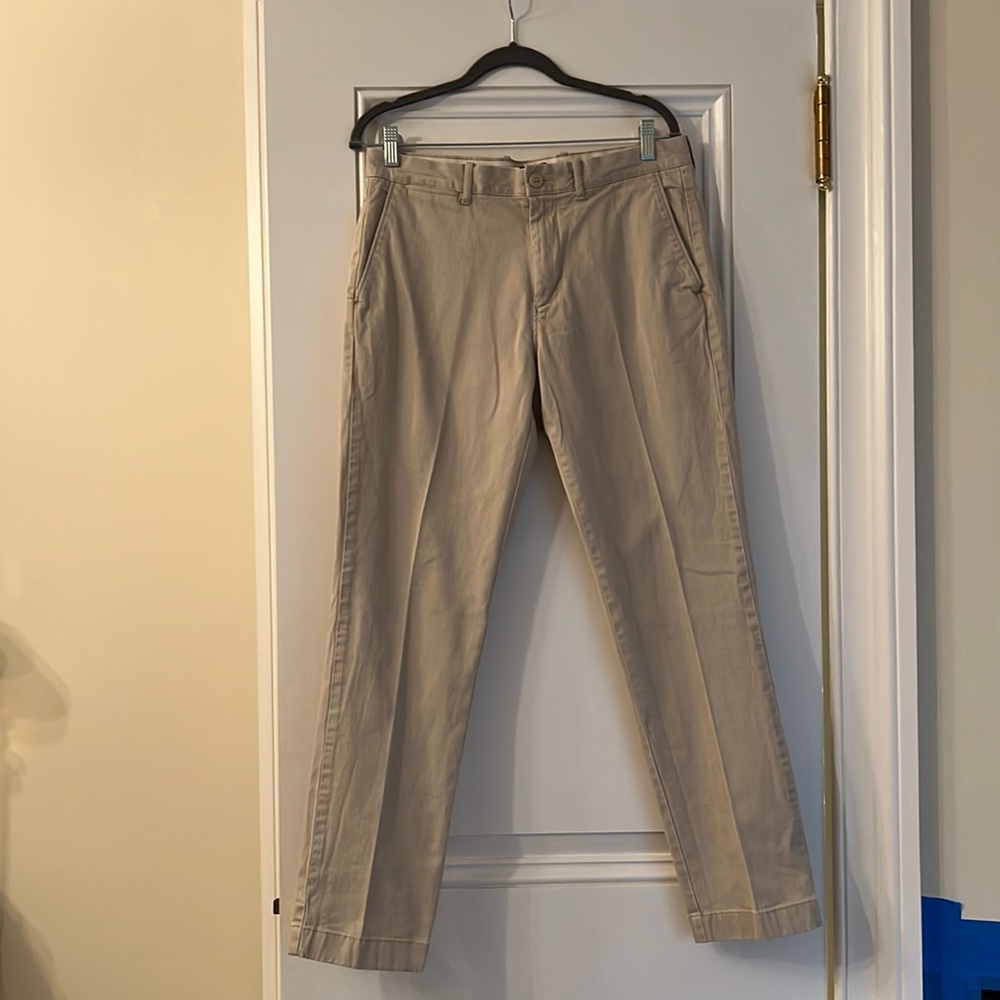 Men’s J Crew straight fit chino pant